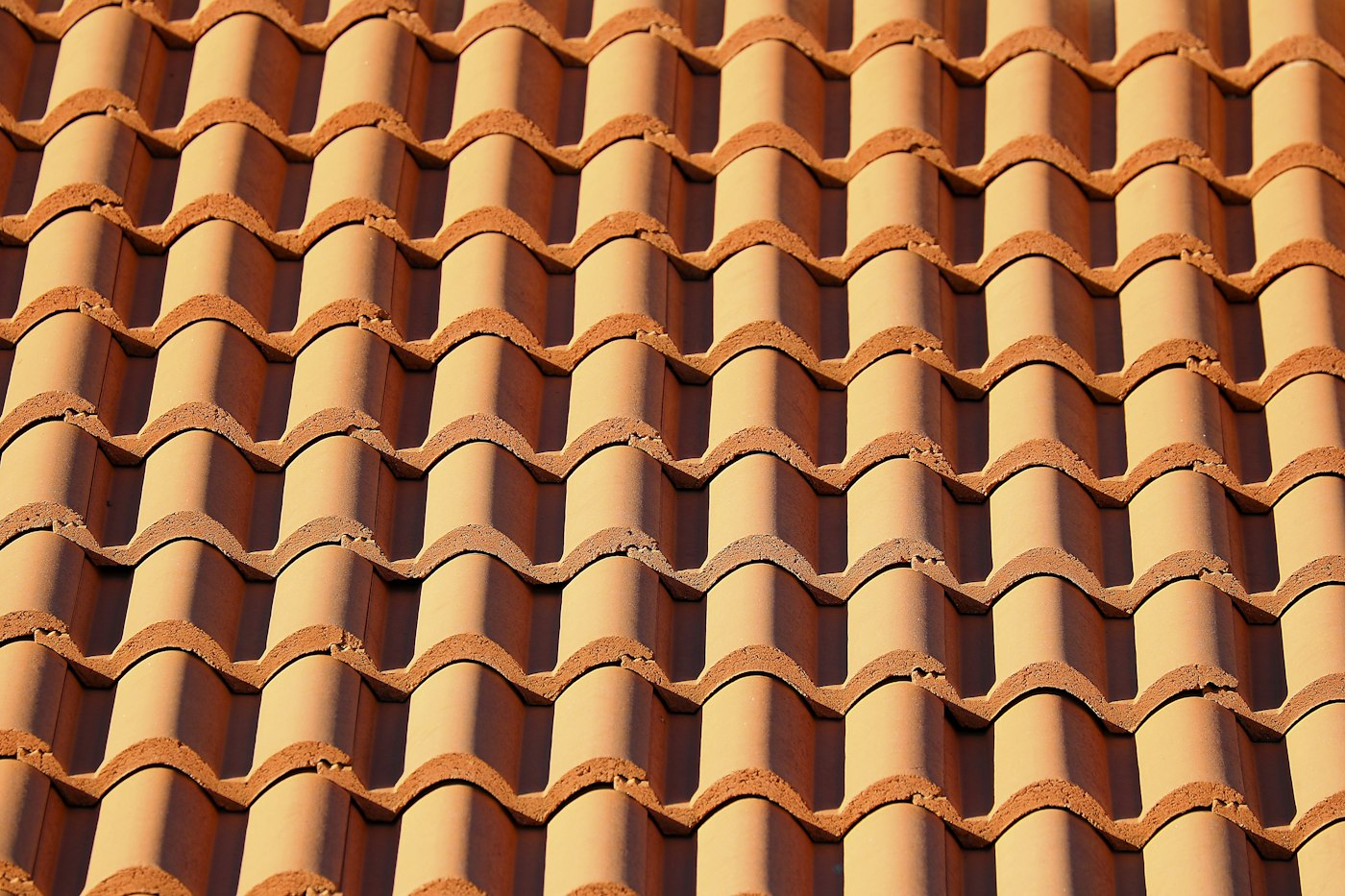 Tuiles de toiture en terre cuite